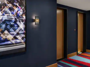 hallway of luxury hotel
