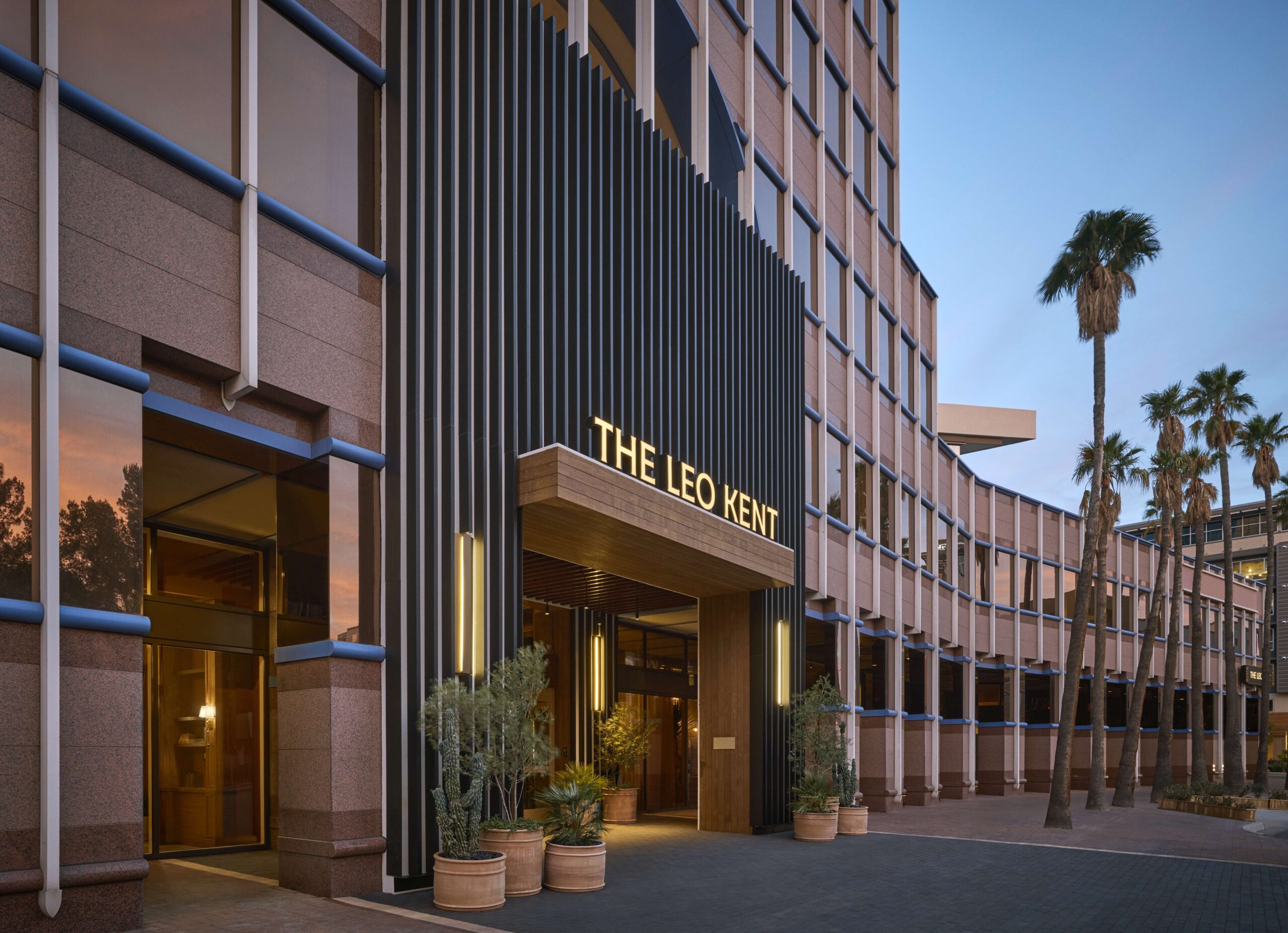 exterior of The Leo Kent hotel