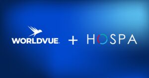 WorldVue and HOSPA logos