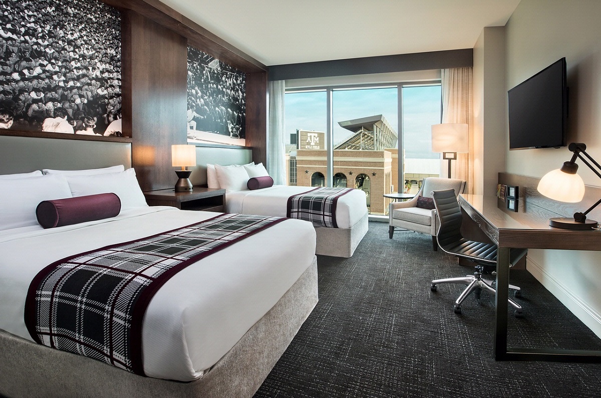 double hotel room