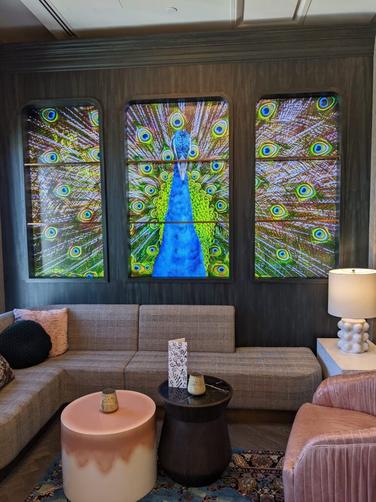 example of CarrierWave Creative digital signage