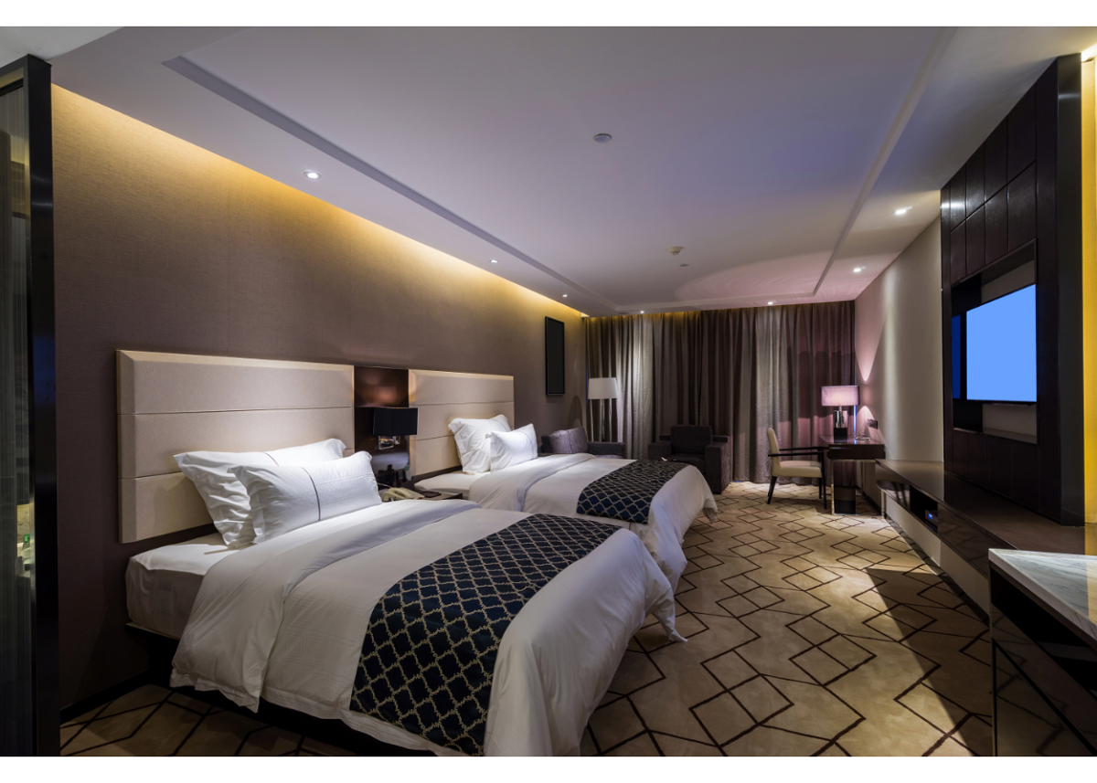 luxury hotel room