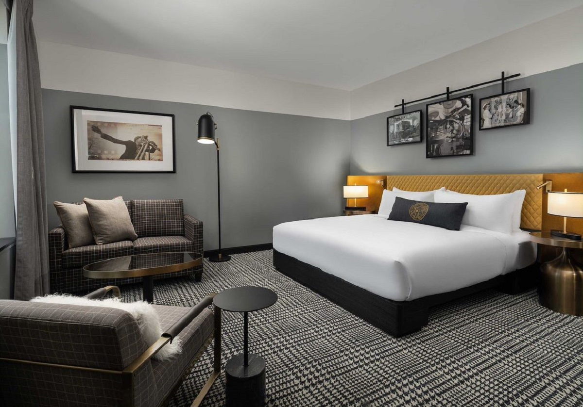 guest room in hotel