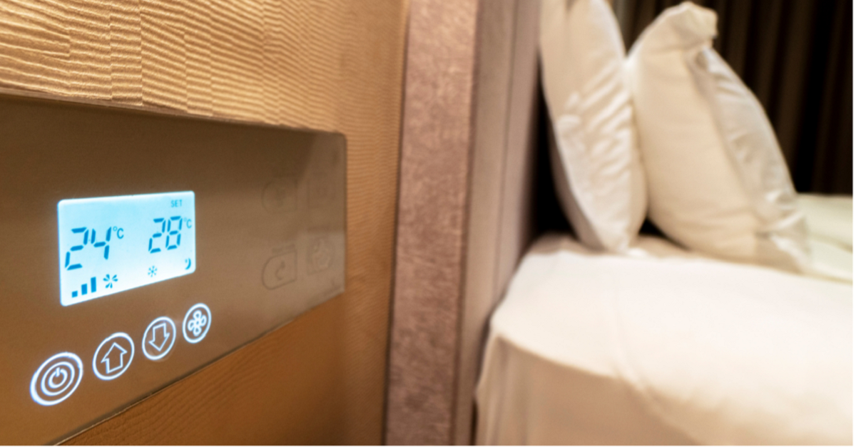 smart room with controls