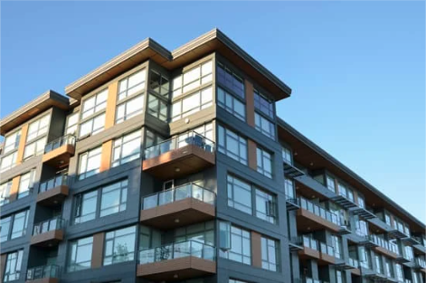 upper exterior of apartment building