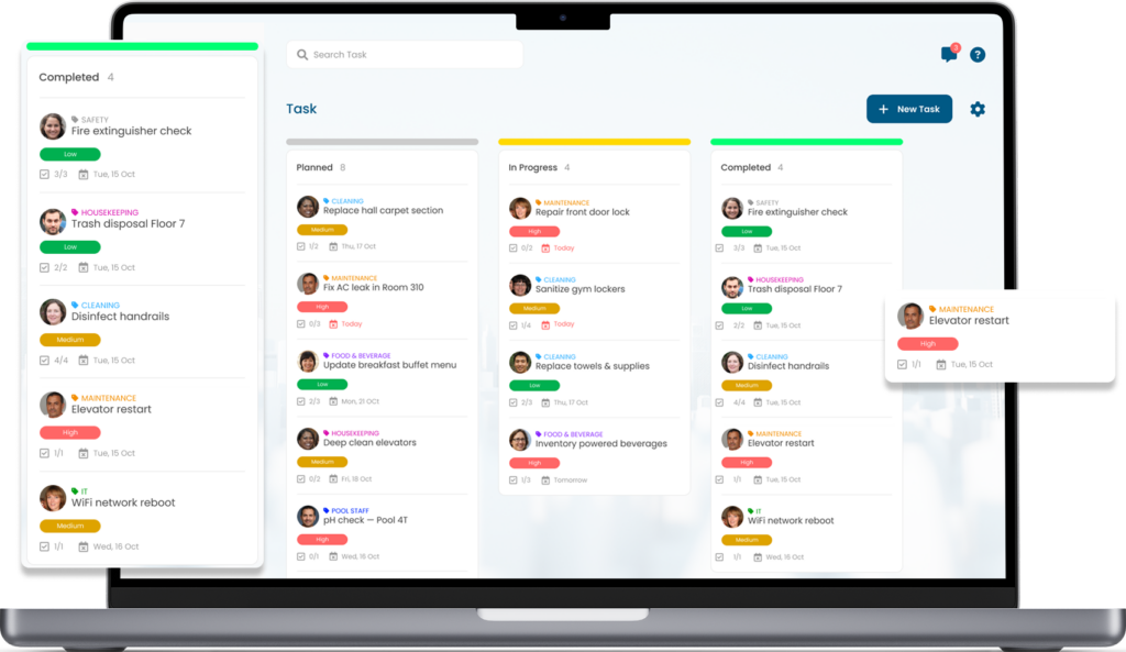 ProSafe SafeOps desktop interface