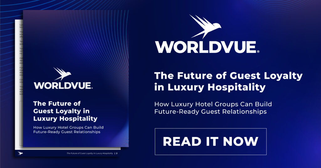 promo graphic for the white paper titled "The Future of Guest Loyalty in Luxury Hospitality"